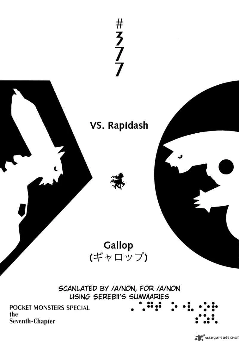Pokemon Adventures Chapter 377 page 1
