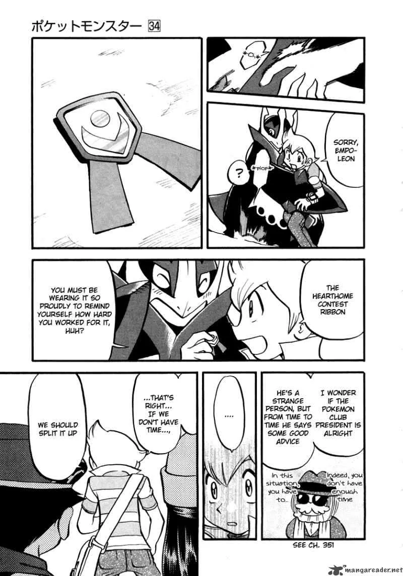 Pokemon Adventures Chapter 377 page 12