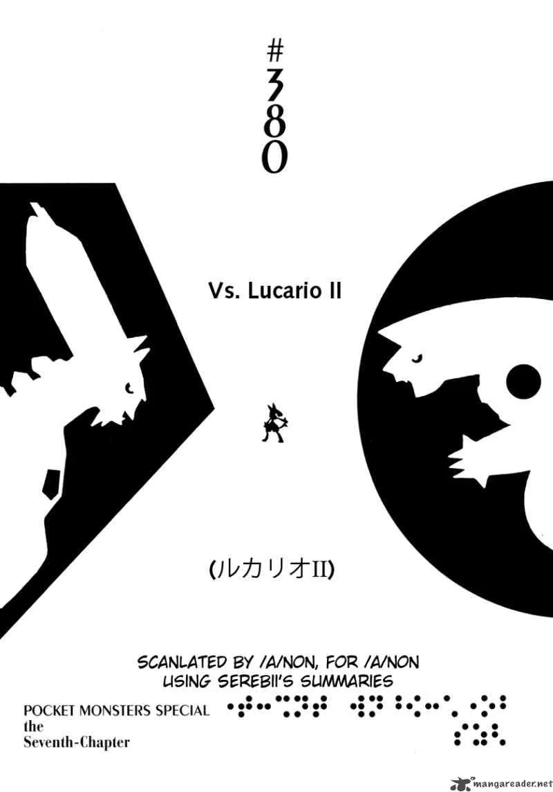 Pokemon Adventures Chapter 380 page 1