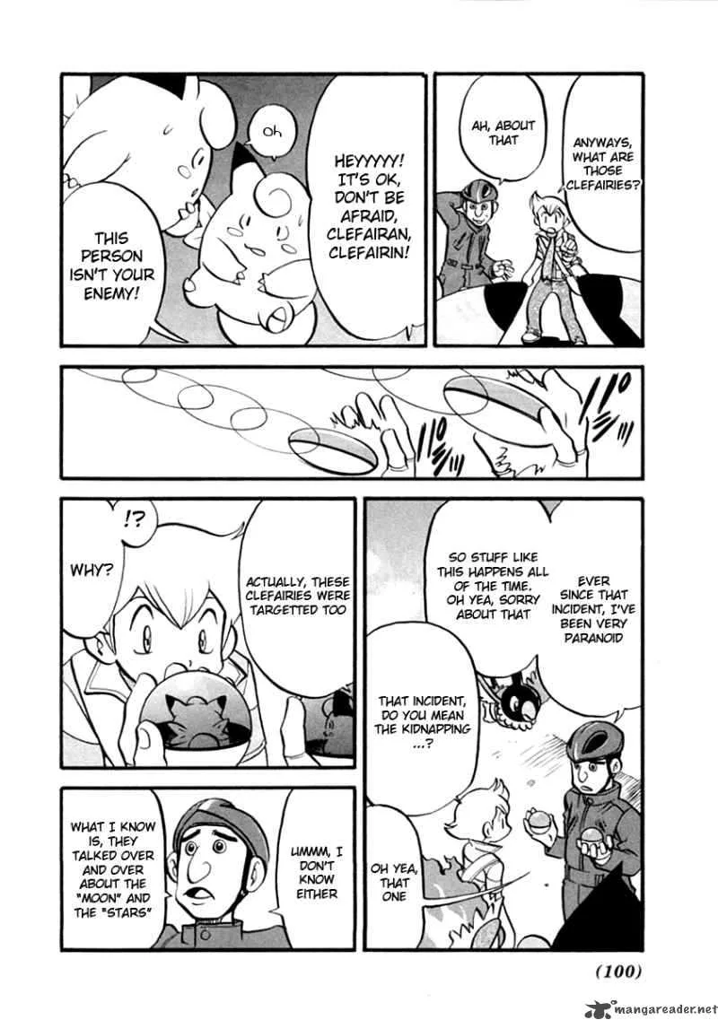 Pokemon Adventures Chapter 389 page 21