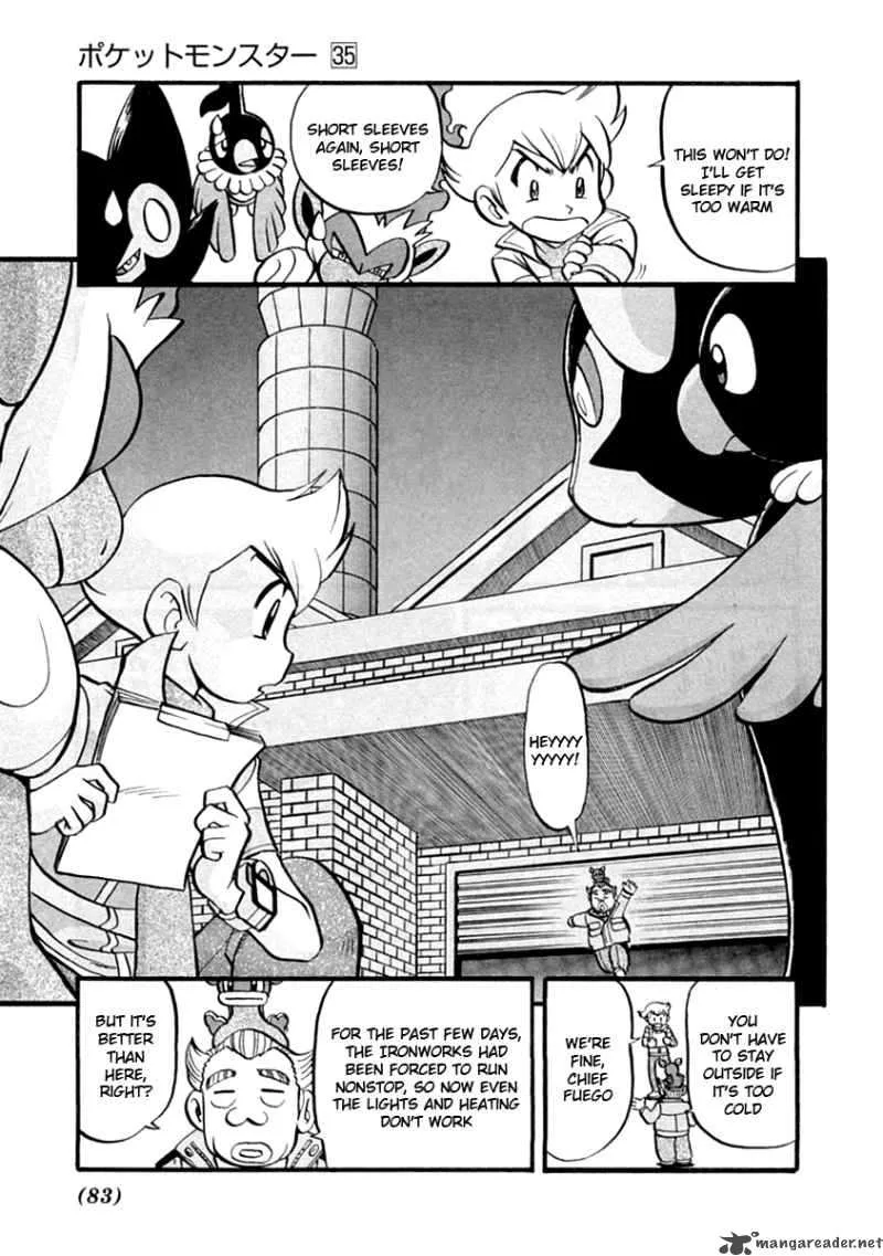 Pokemon Adventures Chapter 389 page 4