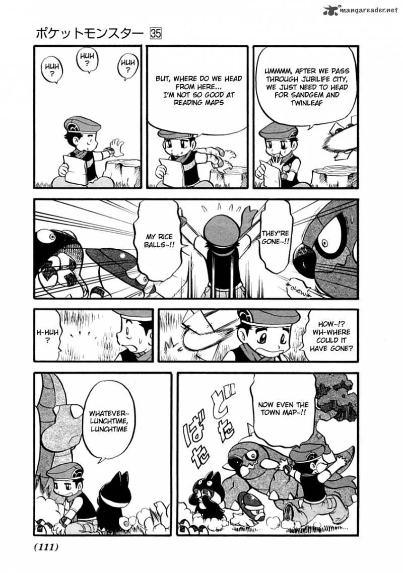 Pokemon Adventures Chapter 390 page 4