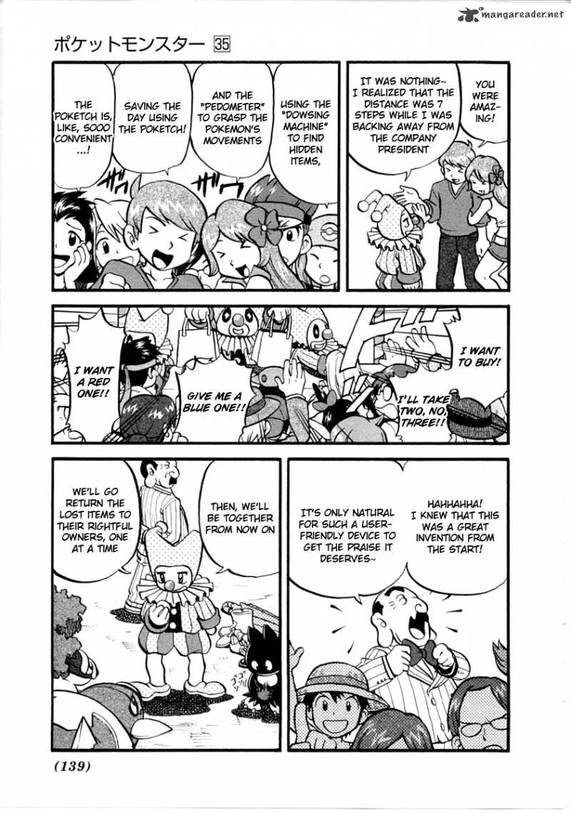 Pokemon Adventures Chapter 391 page 14