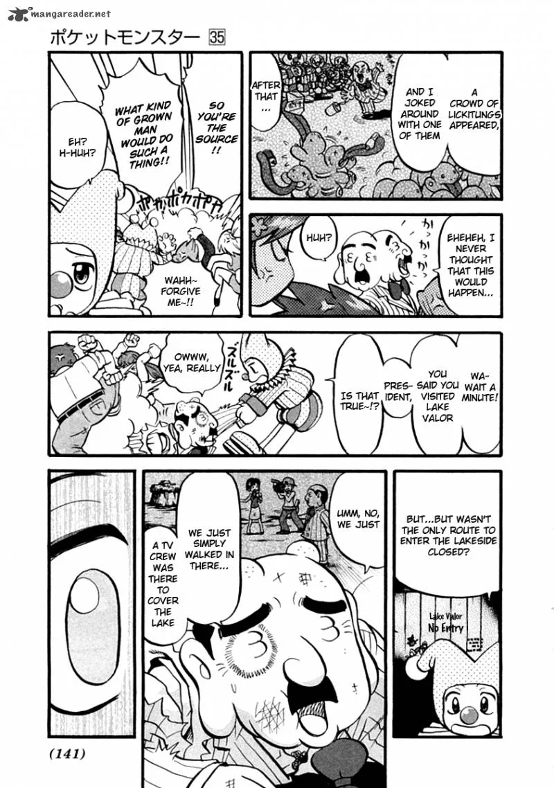 Pokemon Adventures Chapter 391 page 16