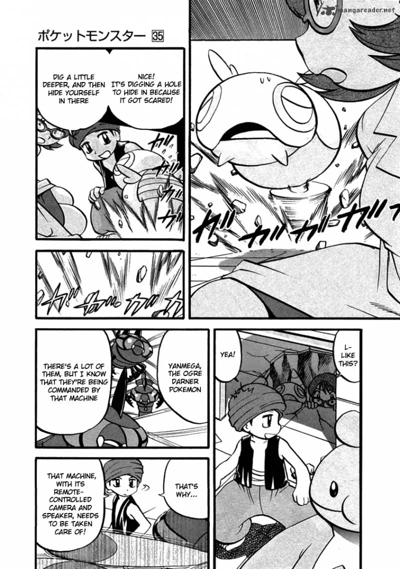 Pokemon Adventures Chapter 393 page 16