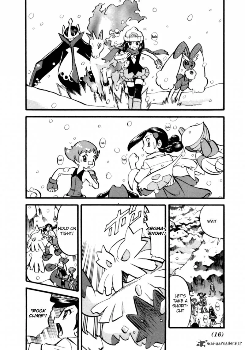 Pokemon Adventures Chapter 395 page 16
