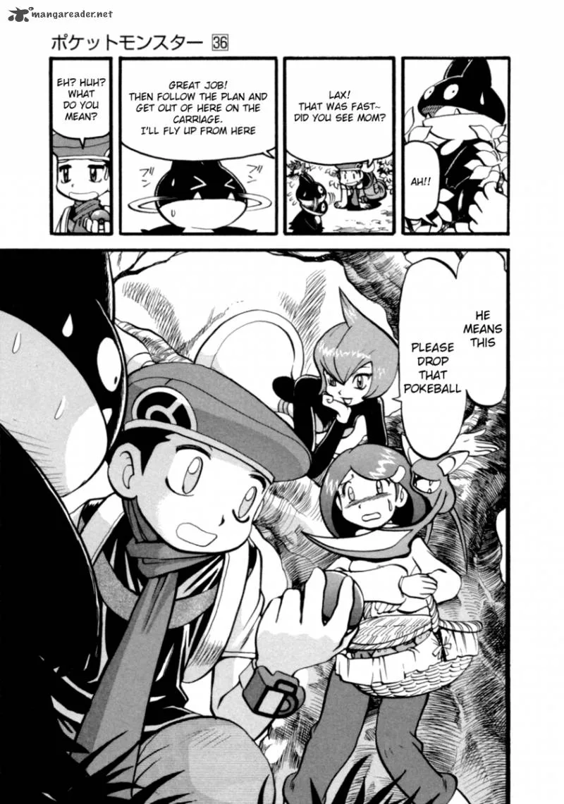 Pokemon Adventures Chapter 396 page 15