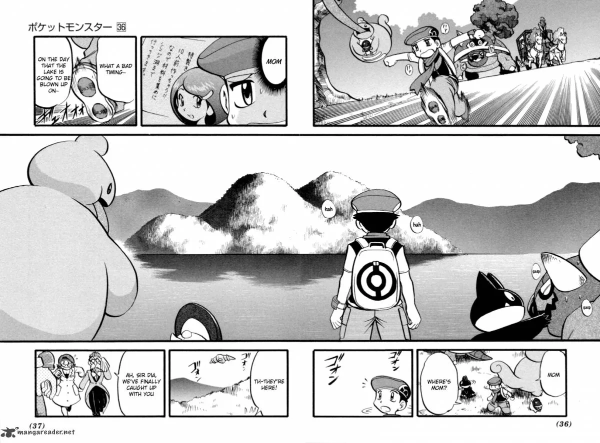 Pokemon Adventures Chapter 396 page 11