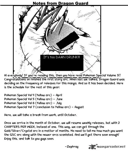 Pokemon Adventures Chapter 40 page 1