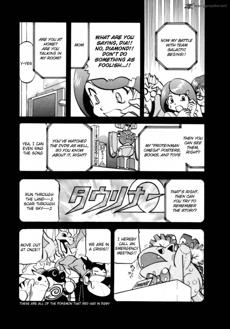 Pokemon Adventures Chapter 403 page 8