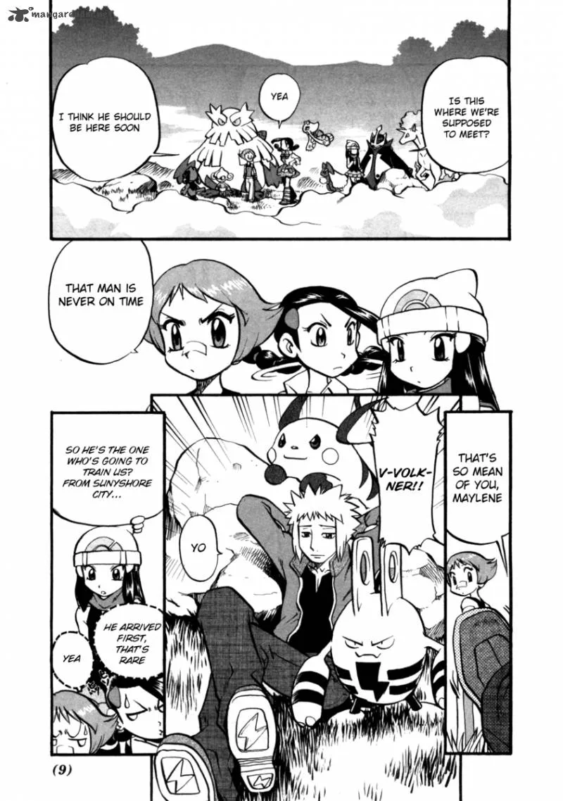 Pokemon Adventures Chapter 405 page 9