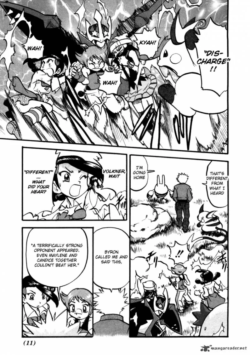 Pokemon Adventures Chapter 405 page 11