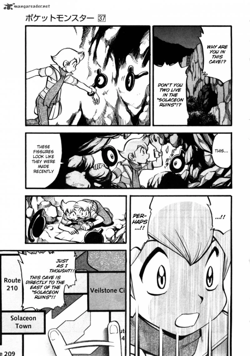 Pokemon Adventures Chapter 406 page 4