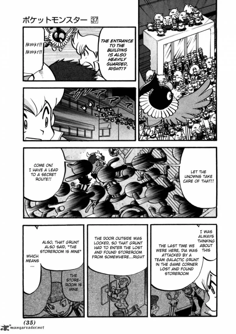 Pokemon Adventures Chapter 406 page 10