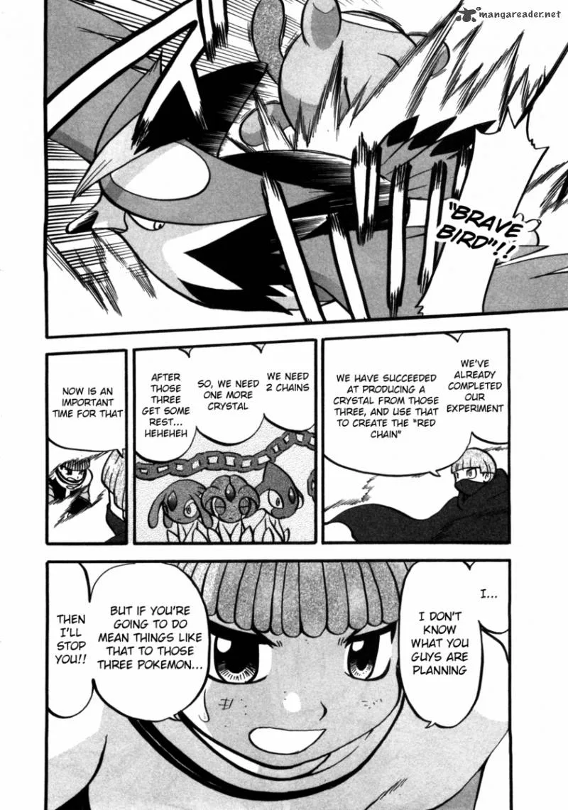 Pokemon Adventures Chapter 407 page 15