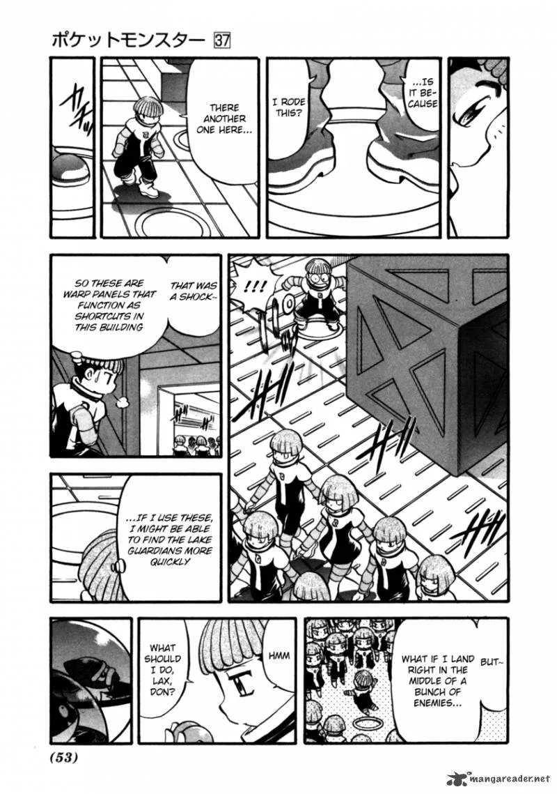 Pokemon Adventures Chapter 407 page 10