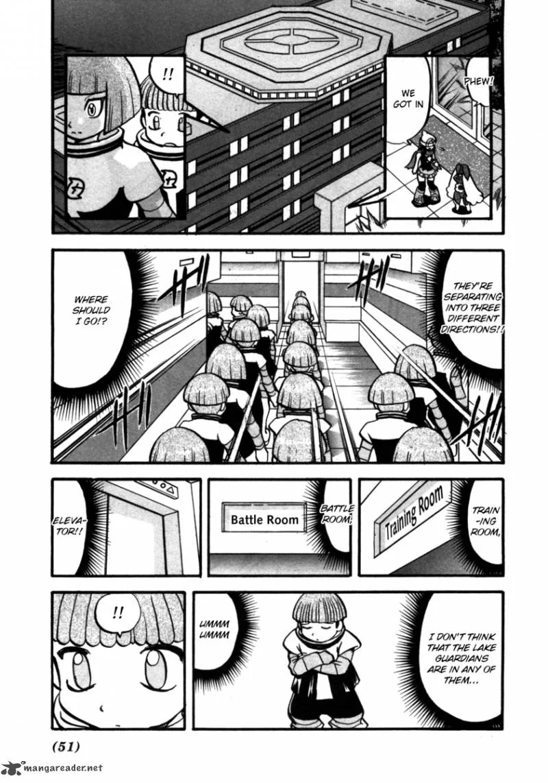 Pokemon Adventures Chapter 407 page 8