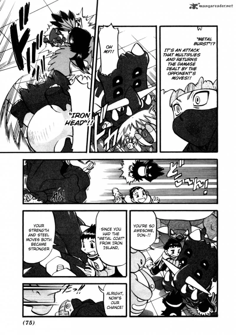 Pokemon Adventures Chapter 408 page 14