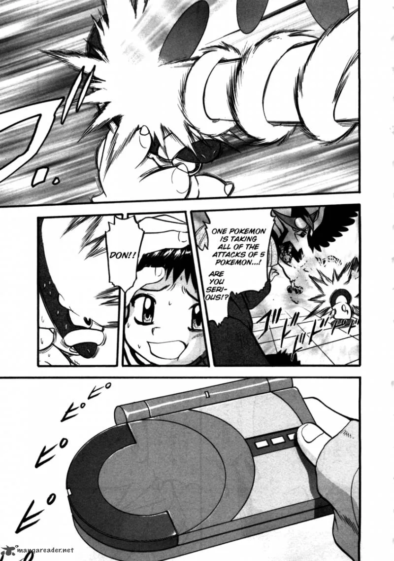 Pokemon Adventures Chapter 408 page 10