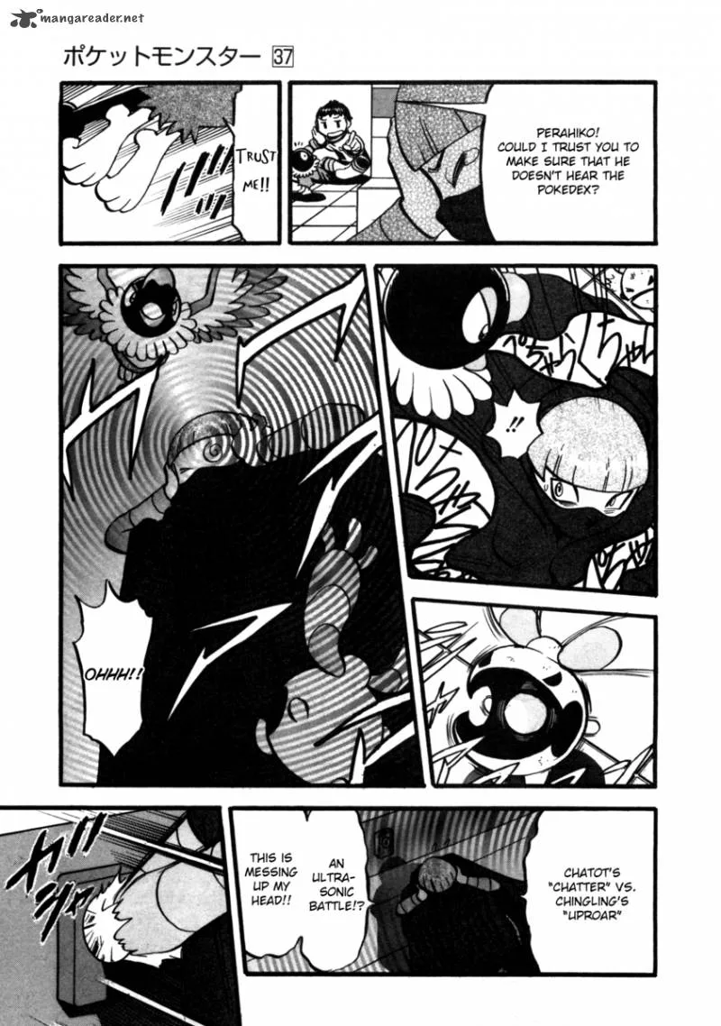 Pokemon Adventures Chapter 408 page 16