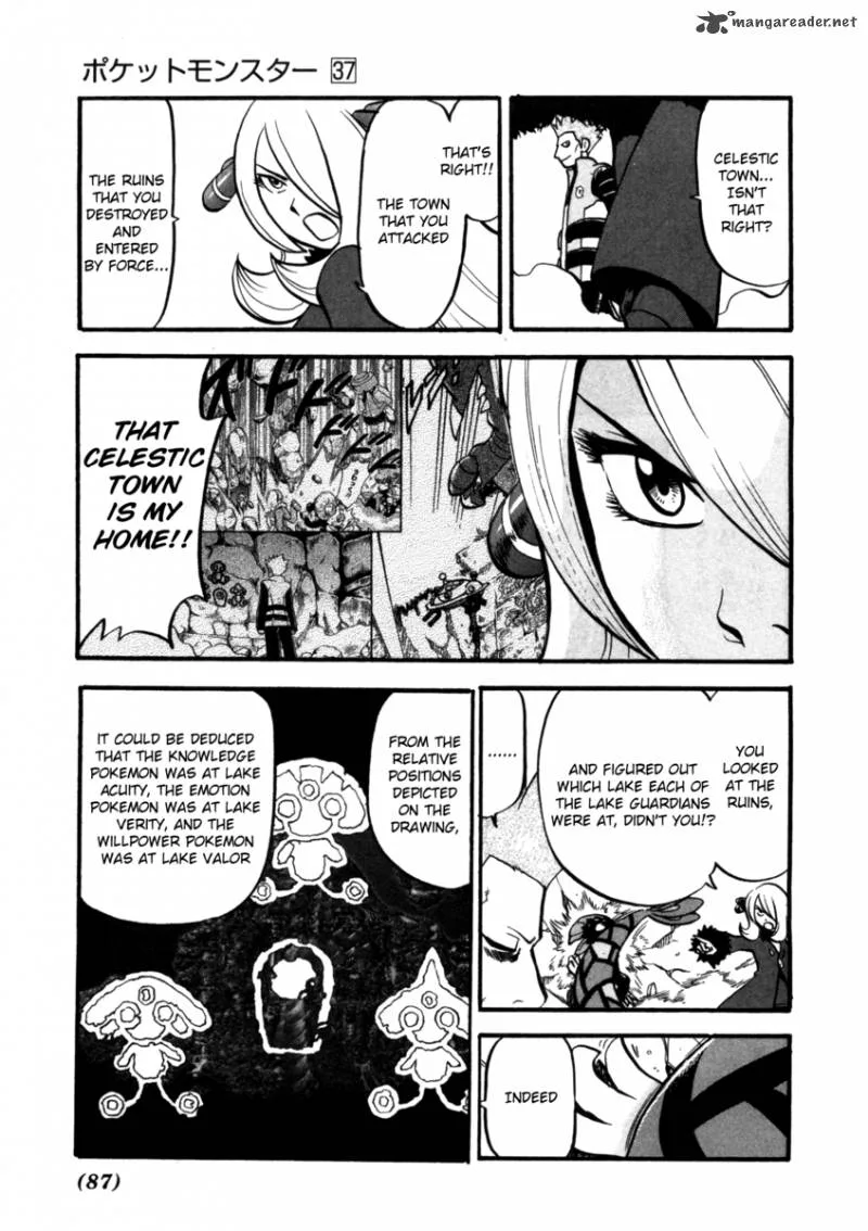Pokemon Adventures Chapter 409 page 8