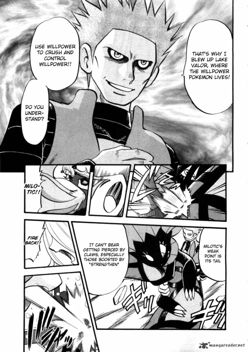 Pokemon Adventures Chapter 409 page 10