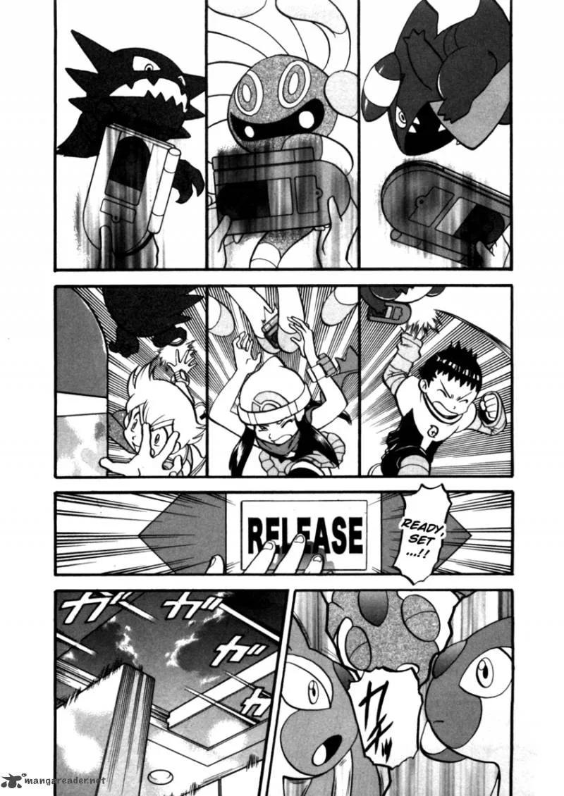 Pokemon Adventures Chapter 410 page 14