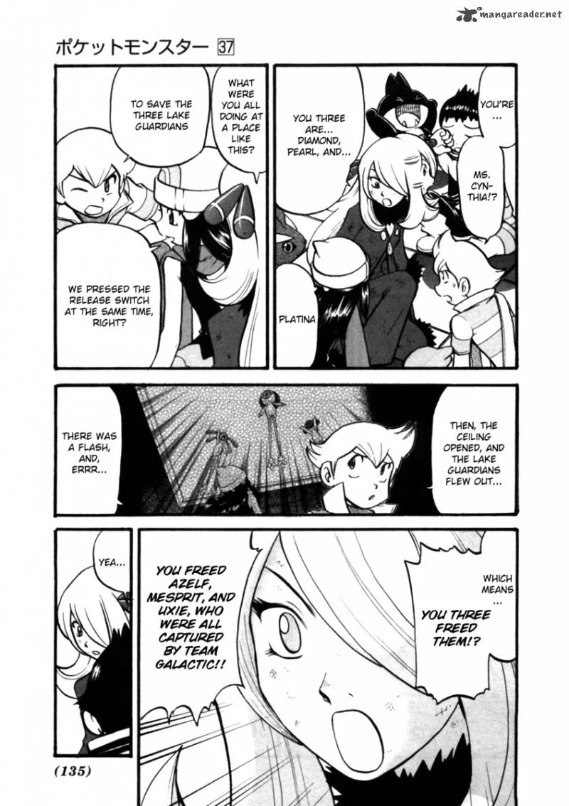 Pokemon Adventures Chapter 411 page 4