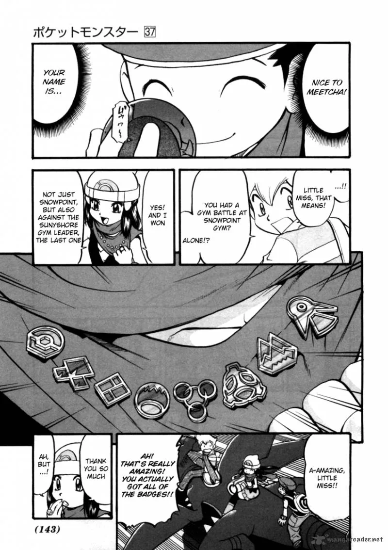 Pokemon Adventures Chapter 411 page 12