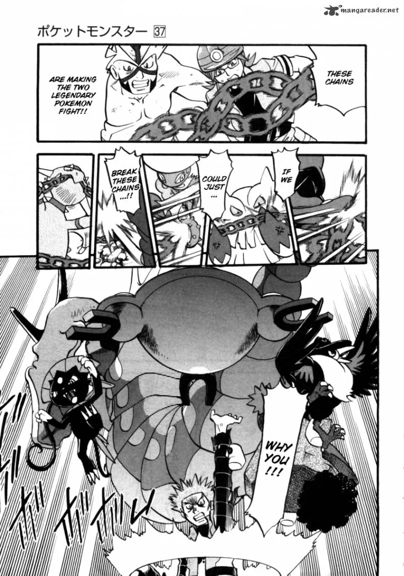 Pokemon Adventures Chapter 412 page 21