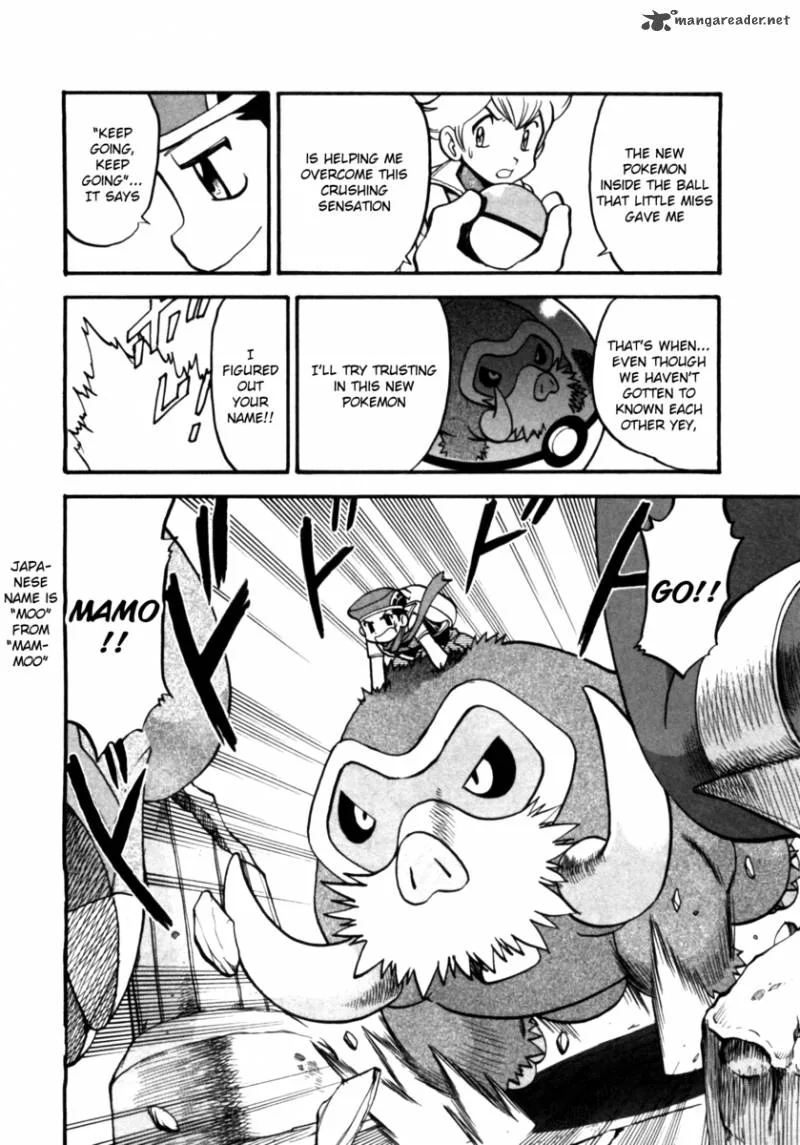 Pokemon Adventures Chapter 412 page 35