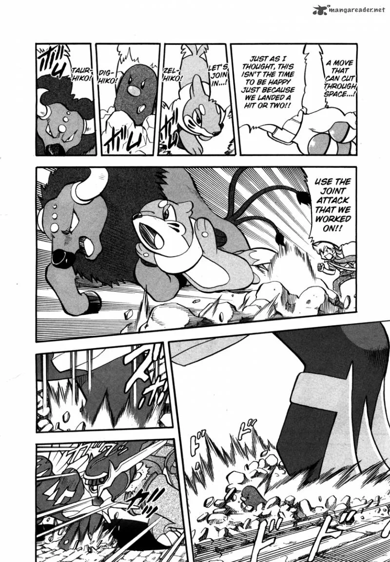 Pokemon Adventures Chapter 413 page 12
