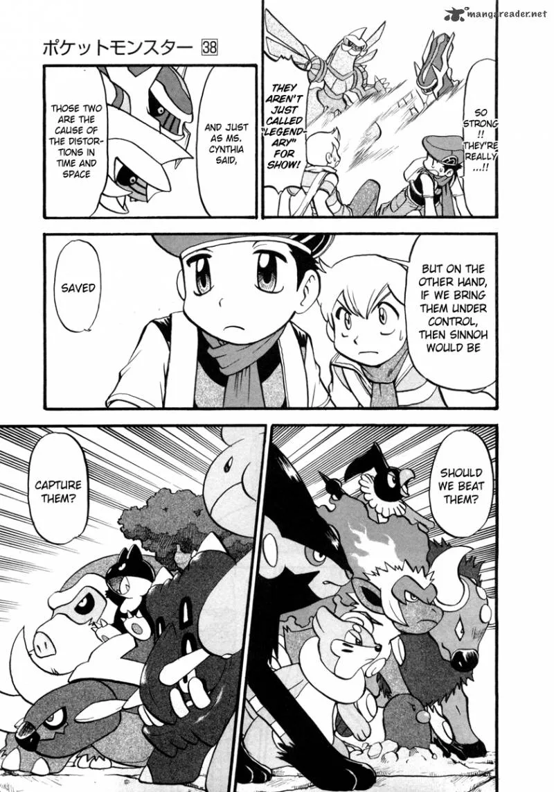 Pokemon Adventures Chapter 413 page 17