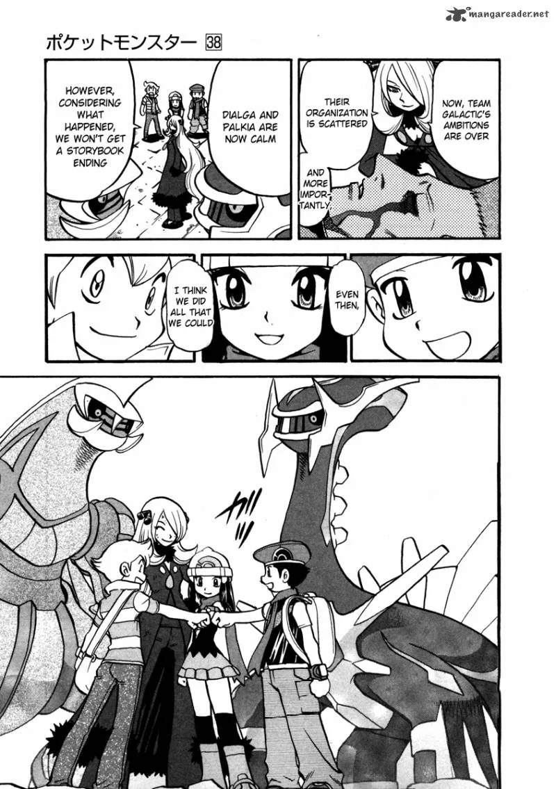 Pokemon Adventures Chapter 416 page 19