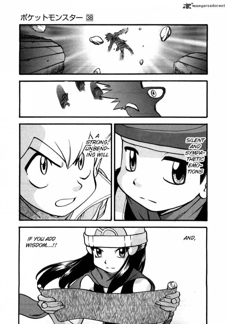 Pokemon Adventures Chapter 416 page 17