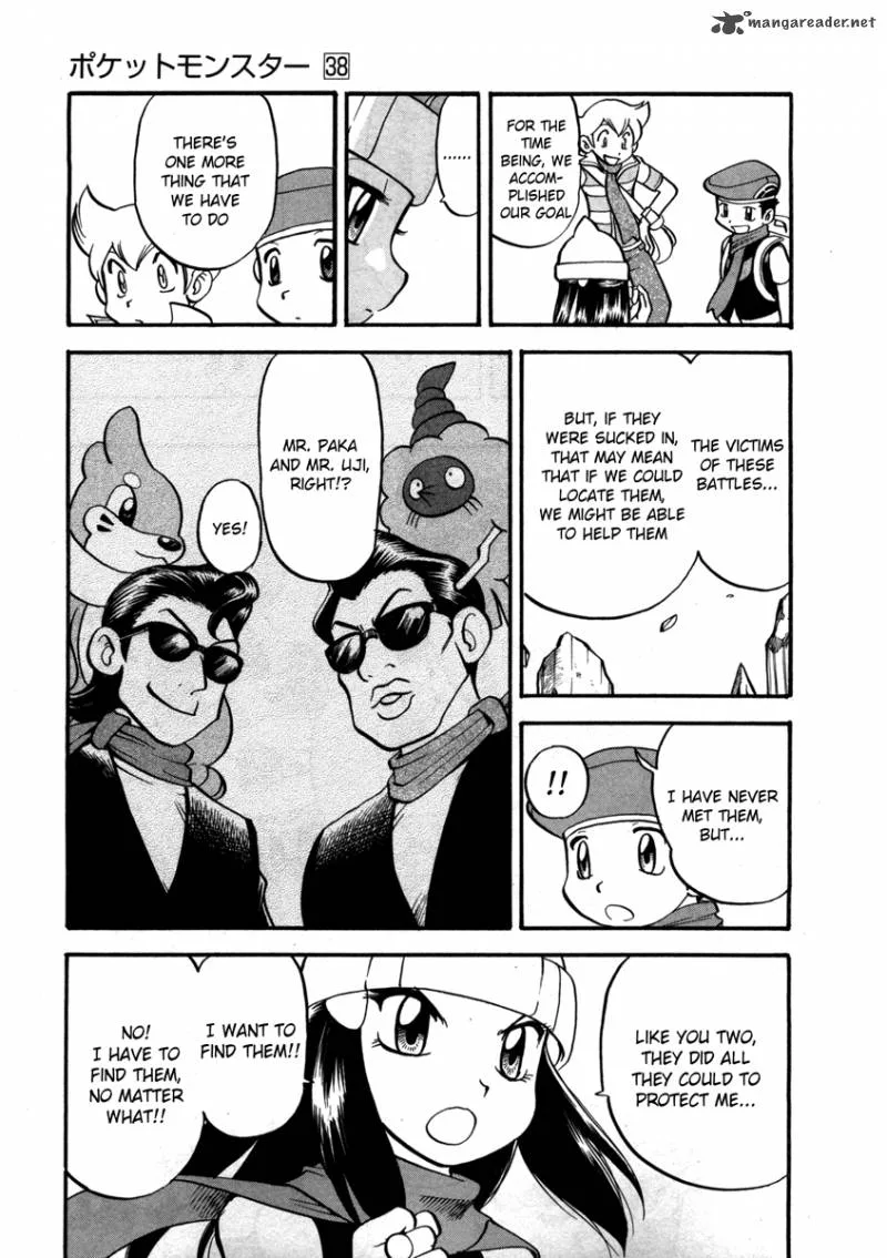 Pokemon Adventures Chapter 416 page 21
