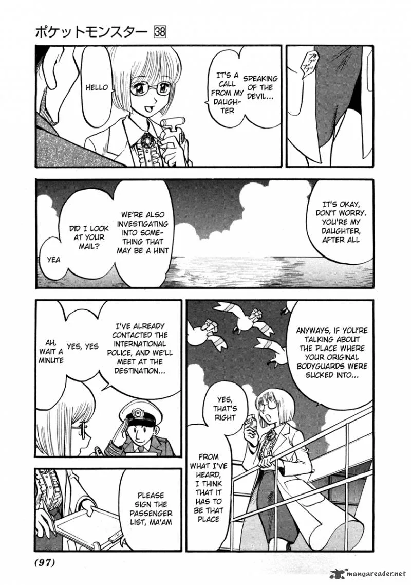 Pokemon Adventures Chapter 416 page 33