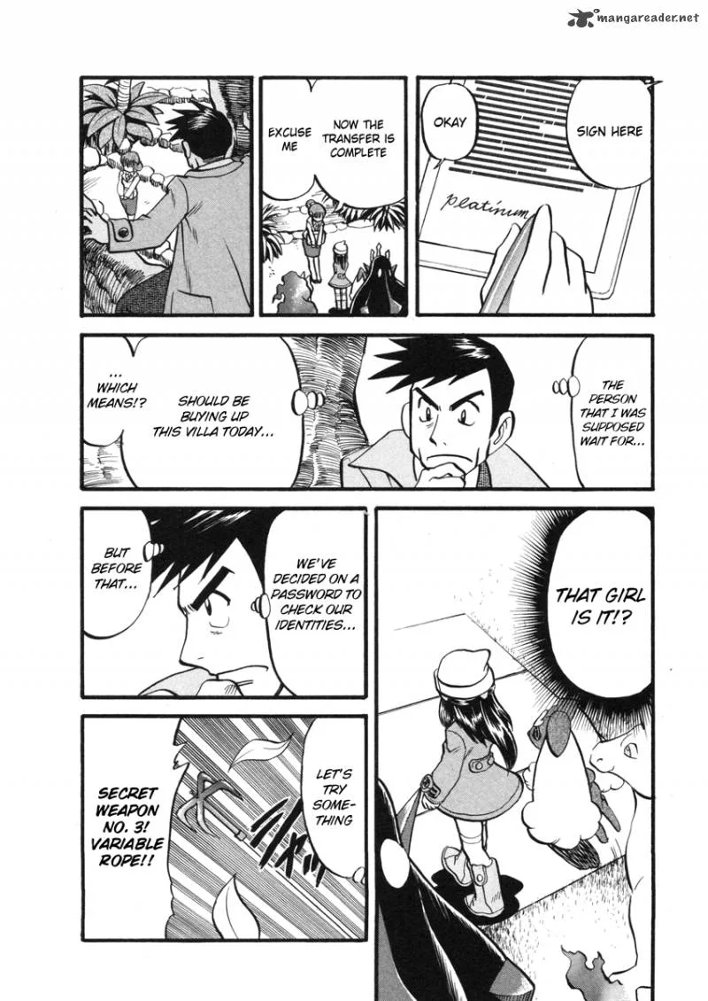 Pokemon Adventures Chapter 417 page 11