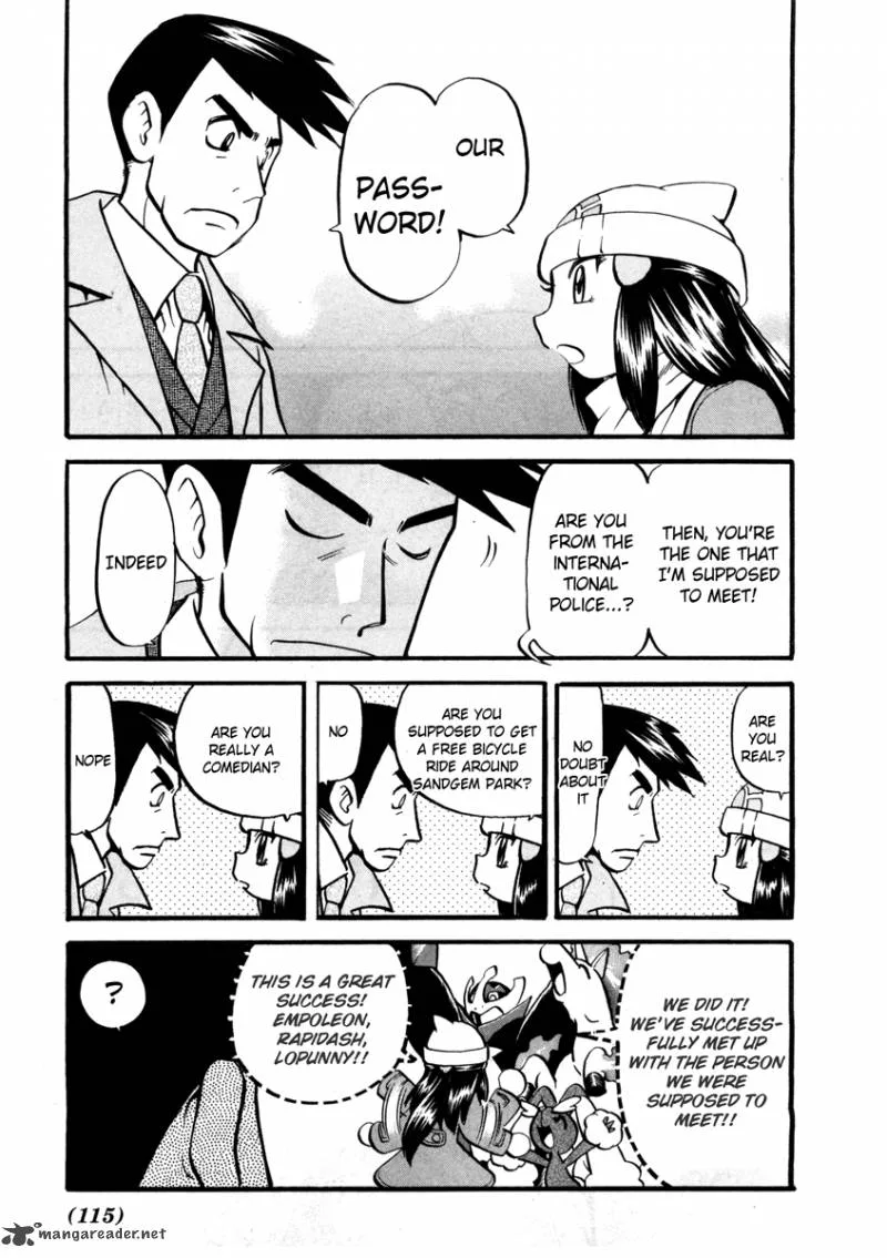 Pokemon Adventures Chapter 417 page 14