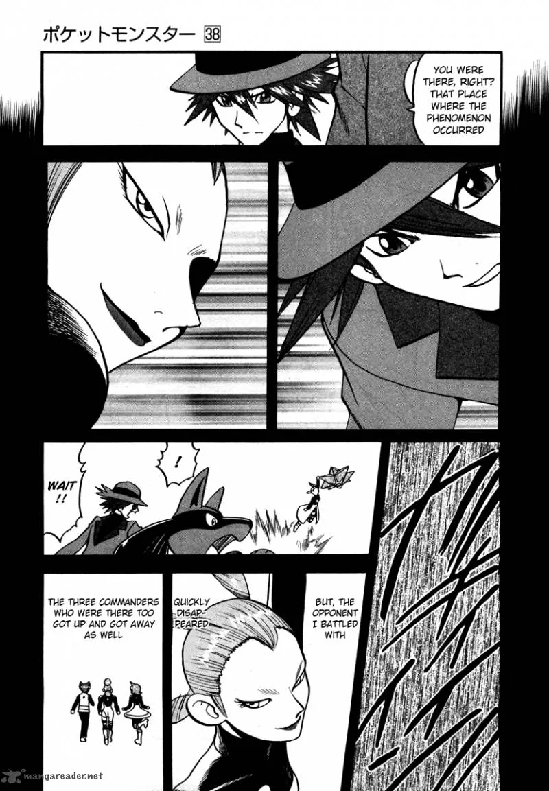 Pokemon Adventures Chapter 418 page 4