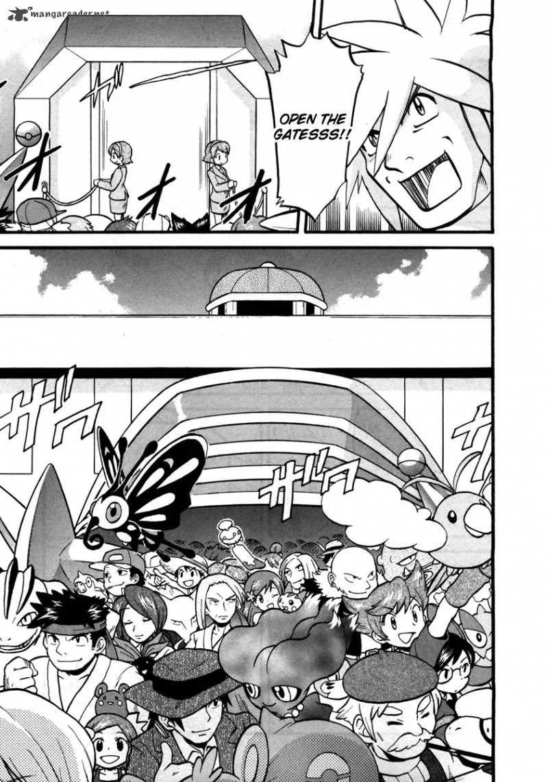 Pokemon Adventures Chapter 418 page 6