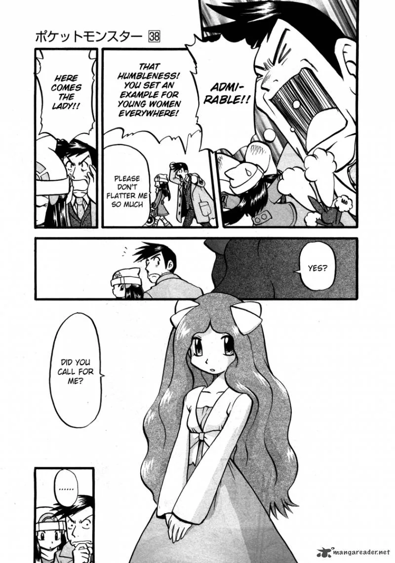 Pokemon Adventures Chapter 418 page 10