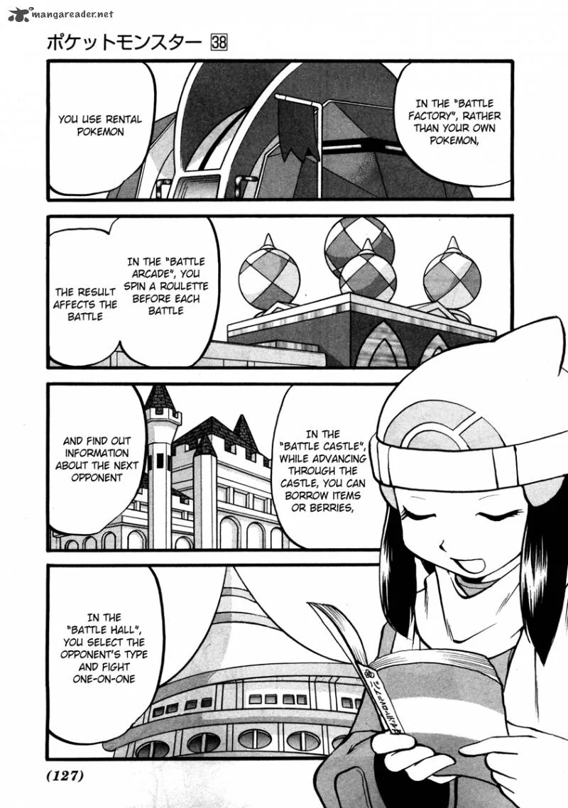 Pokemon Adventures Chapter 418 page 8