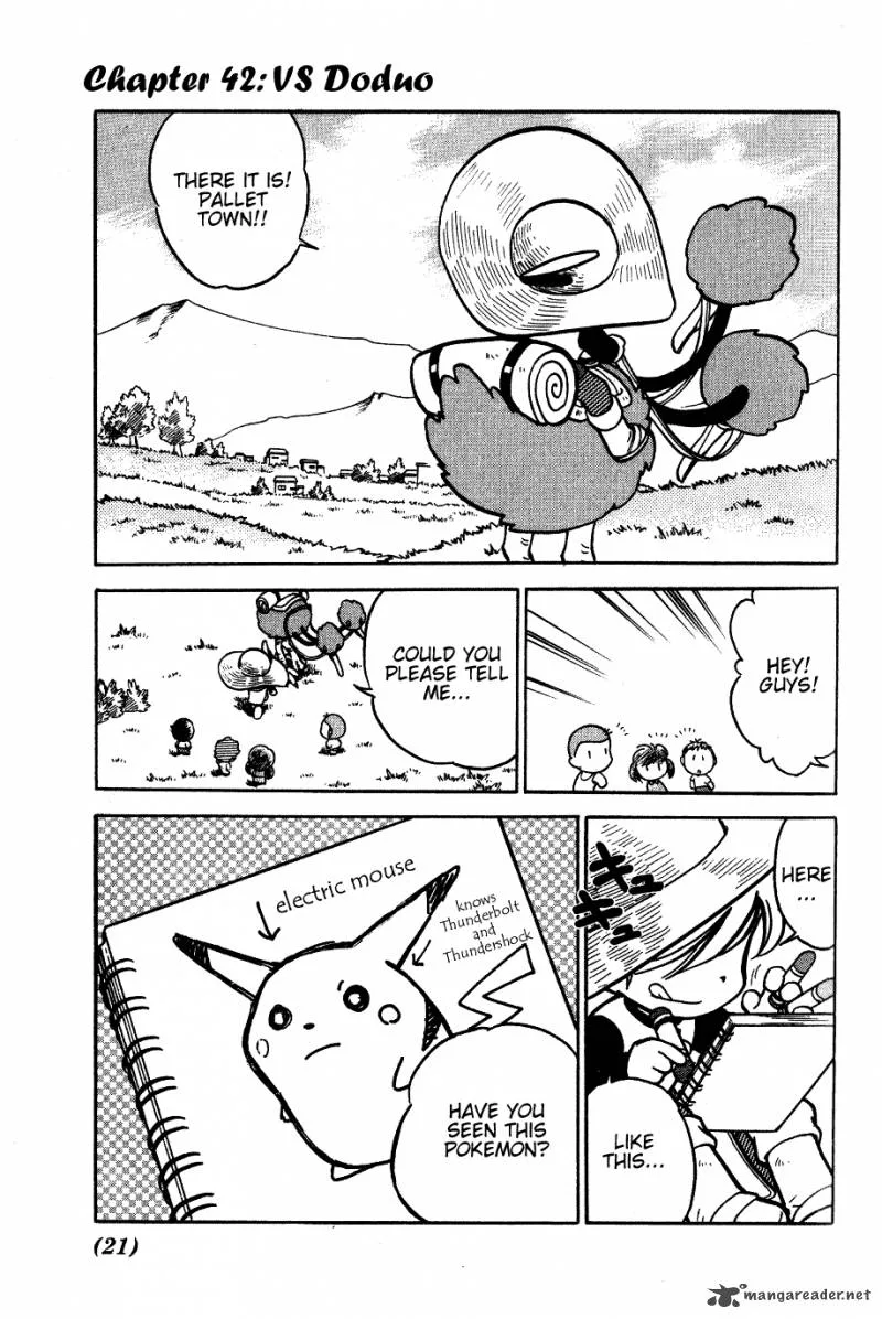Pokemon Adventures Chapter 42 page 1