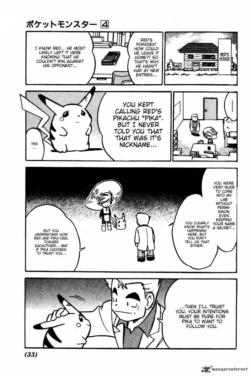 Pokemon Adventures Chapter 42 page 13