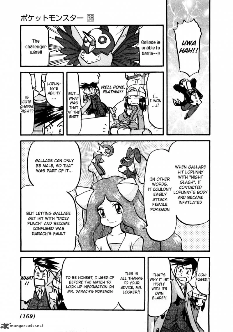 Pokemon Adventures Chapter 420 page 14