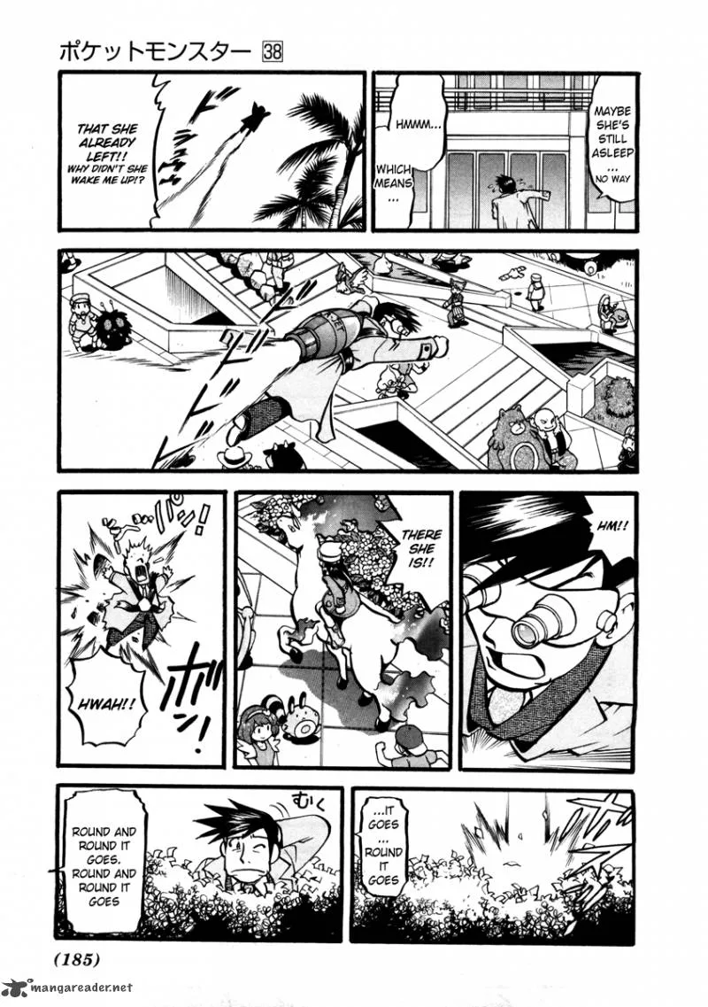 Pokemon Adventures Chapter 421 page 13