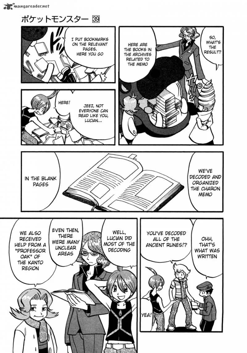 Pokemon Adventures Chapter 423 page 18