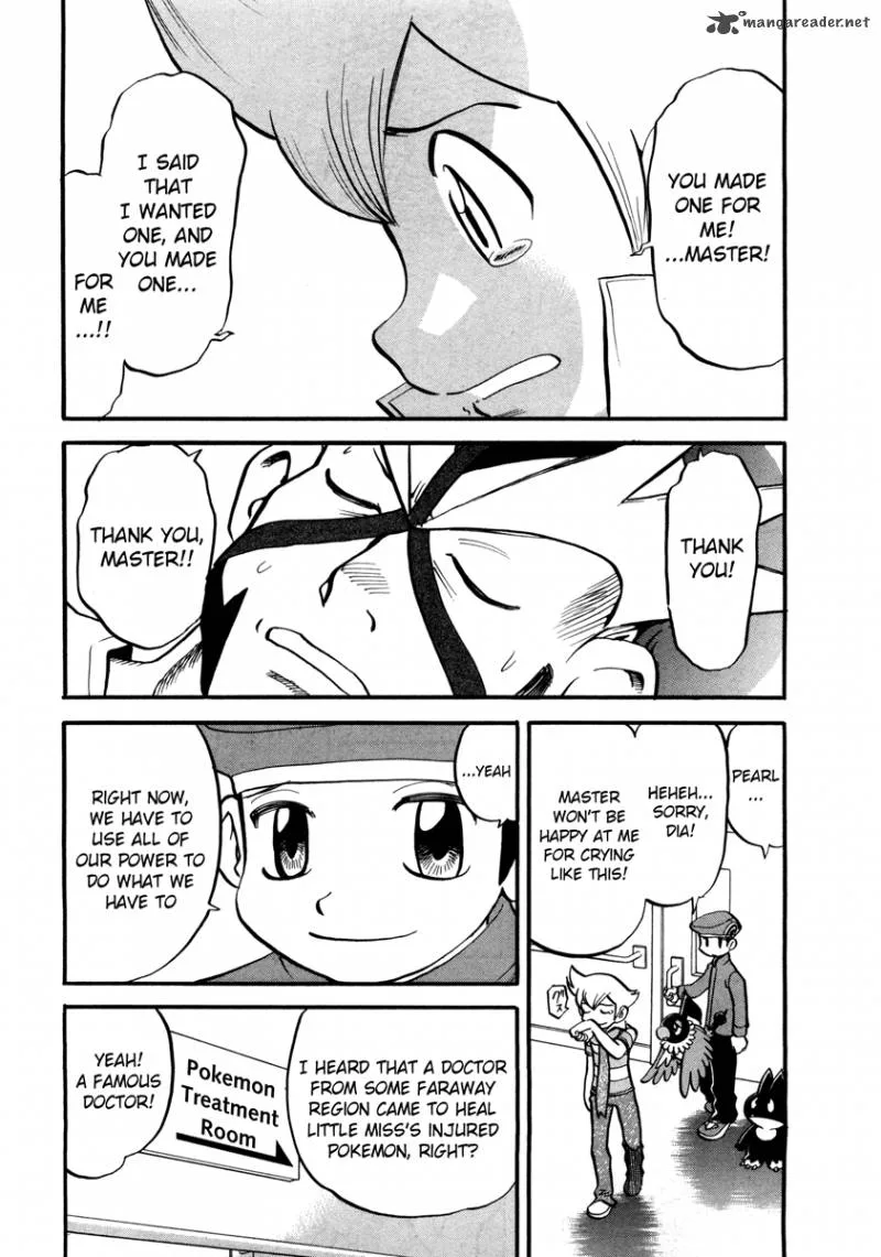 Pokemon Adventures Chapter 423 page 12