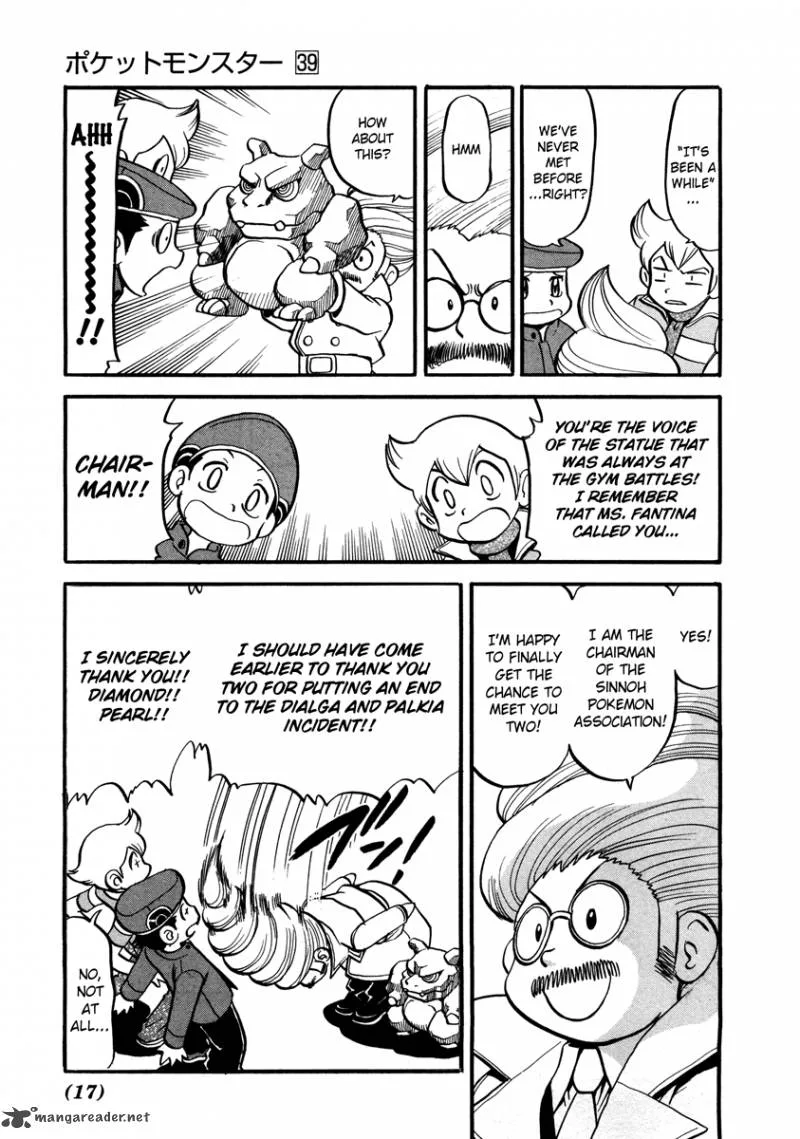 Pokemon Adventures Chapter 423 page 16